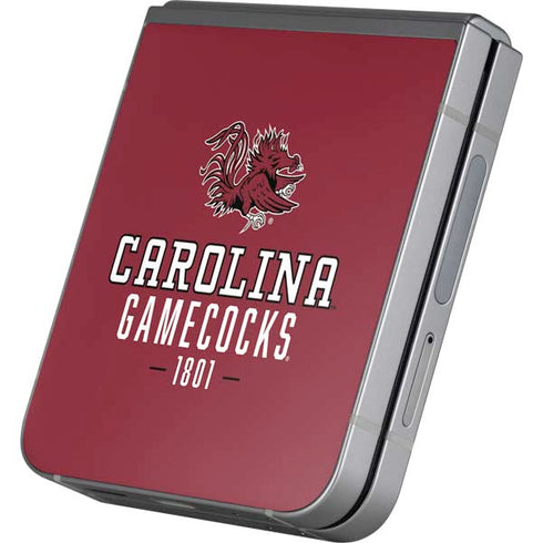 University of South Carolina Gamecocks Red Galaxy Z Flip6 Skin
